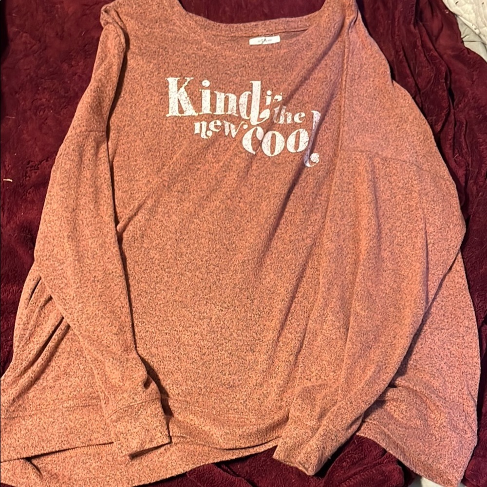Kind is the New Cool Graphic Sweater